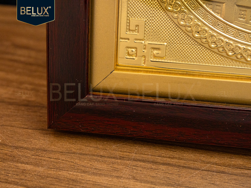 Tranh Chùa Một Cột bằng đồng 20x20cm